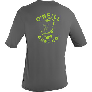 O'Neill Skins Graphic Kurzarm Rash Tee GRAPHITE 4936SA